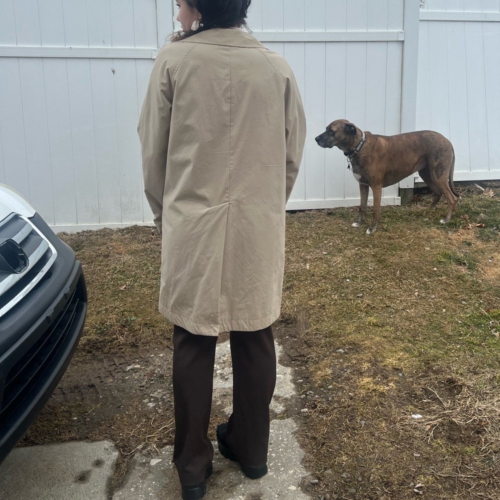Kathy Ireland Tan Trench Coat